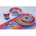 KC-00058 Haonai Goodlooking 16pcs ceramic dinnerware set